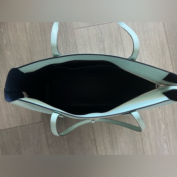 EUC Kate Spade Mint Green Tote - Picture 4 of 16